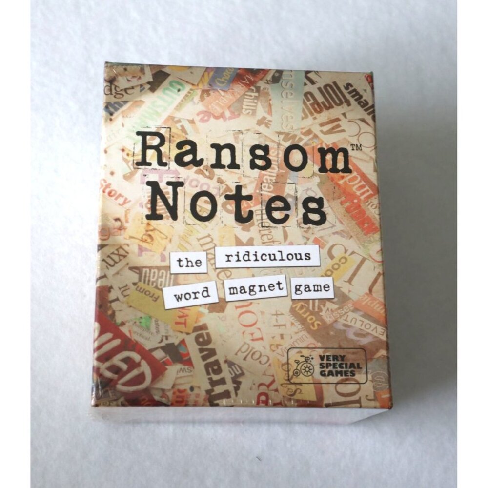 Ransom Notes: Hilarious Word Magnet Party Game Perfect for Groups Adults Teens